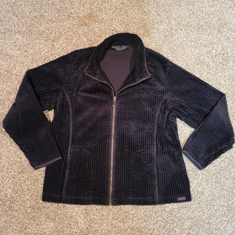 Vintage Woolrich Corduroy Black Jacket XL